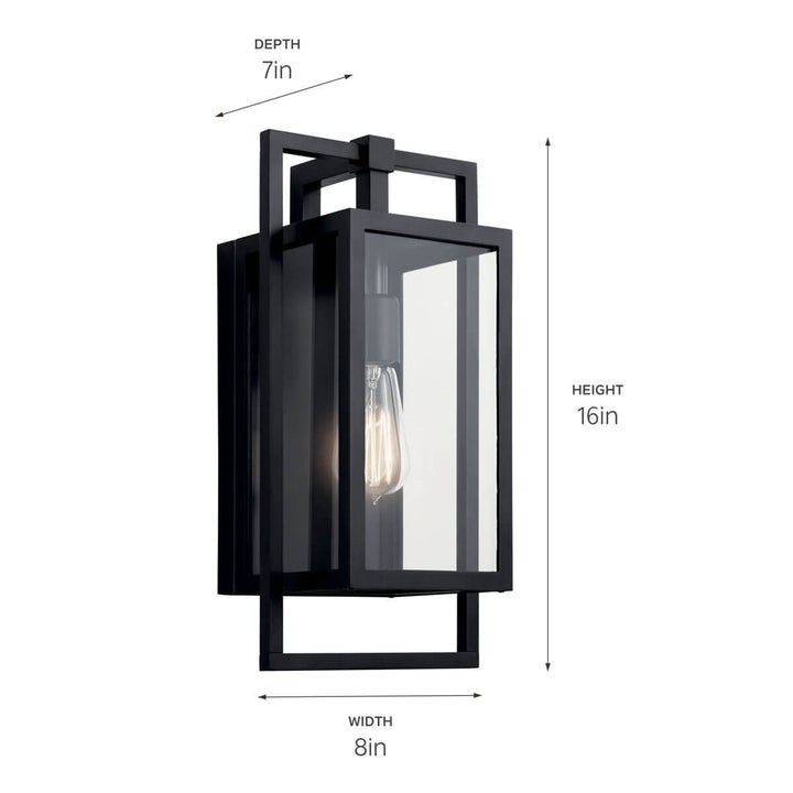 Kichler One Light Outdoor Wall Mount