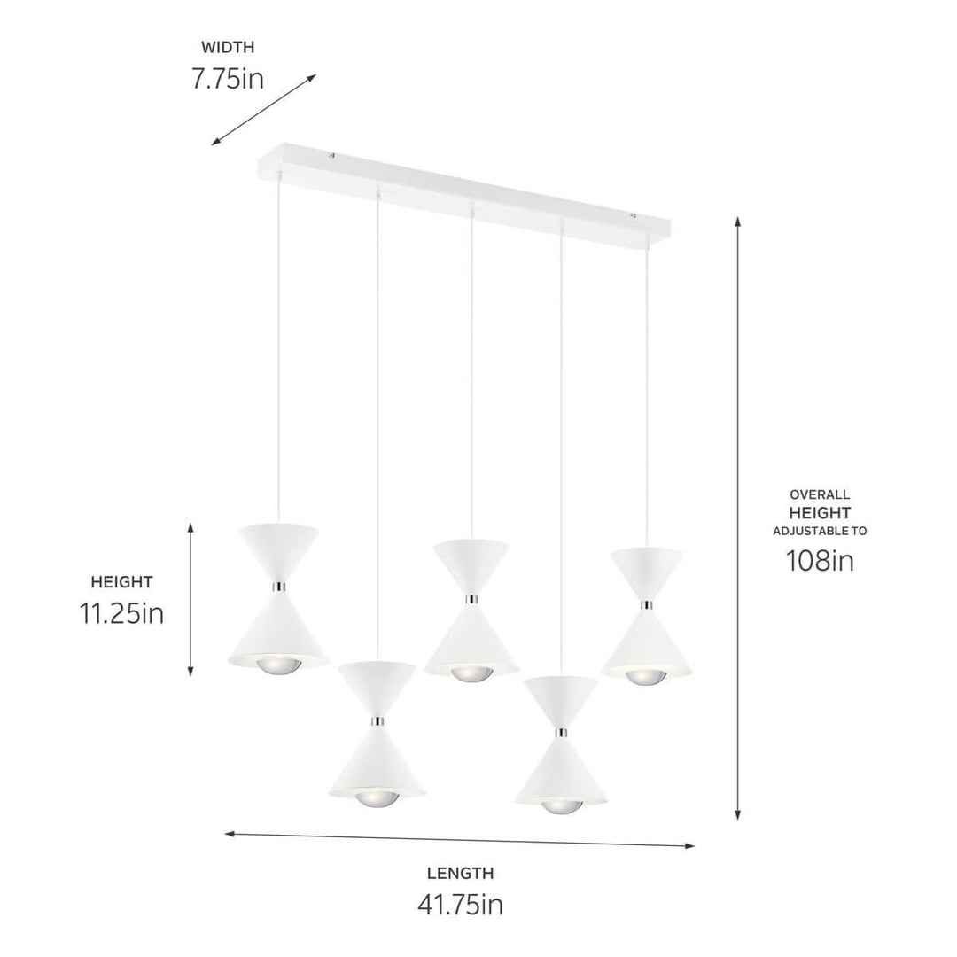 Kichler LED Linear Chandelier