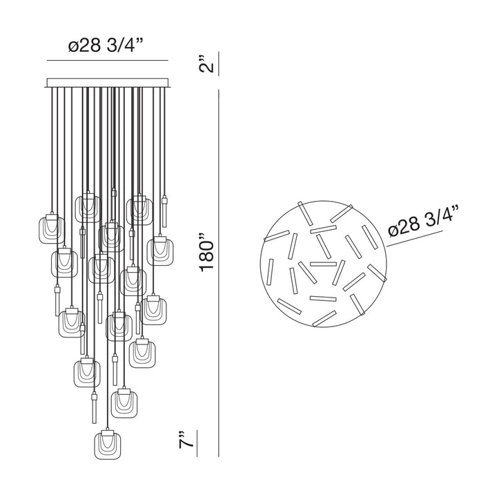 Eurofase LED Chandelier