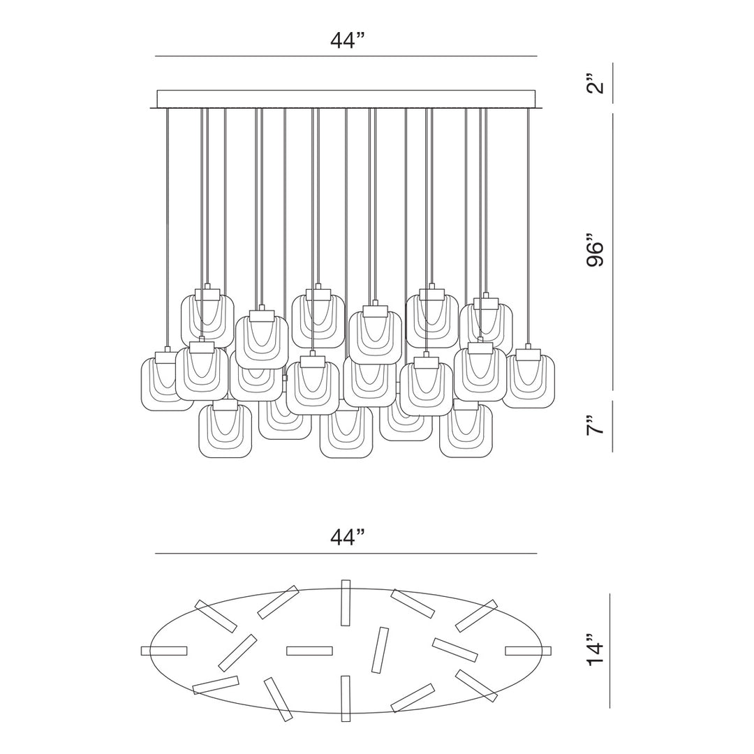 Eurofase LED Chandelier