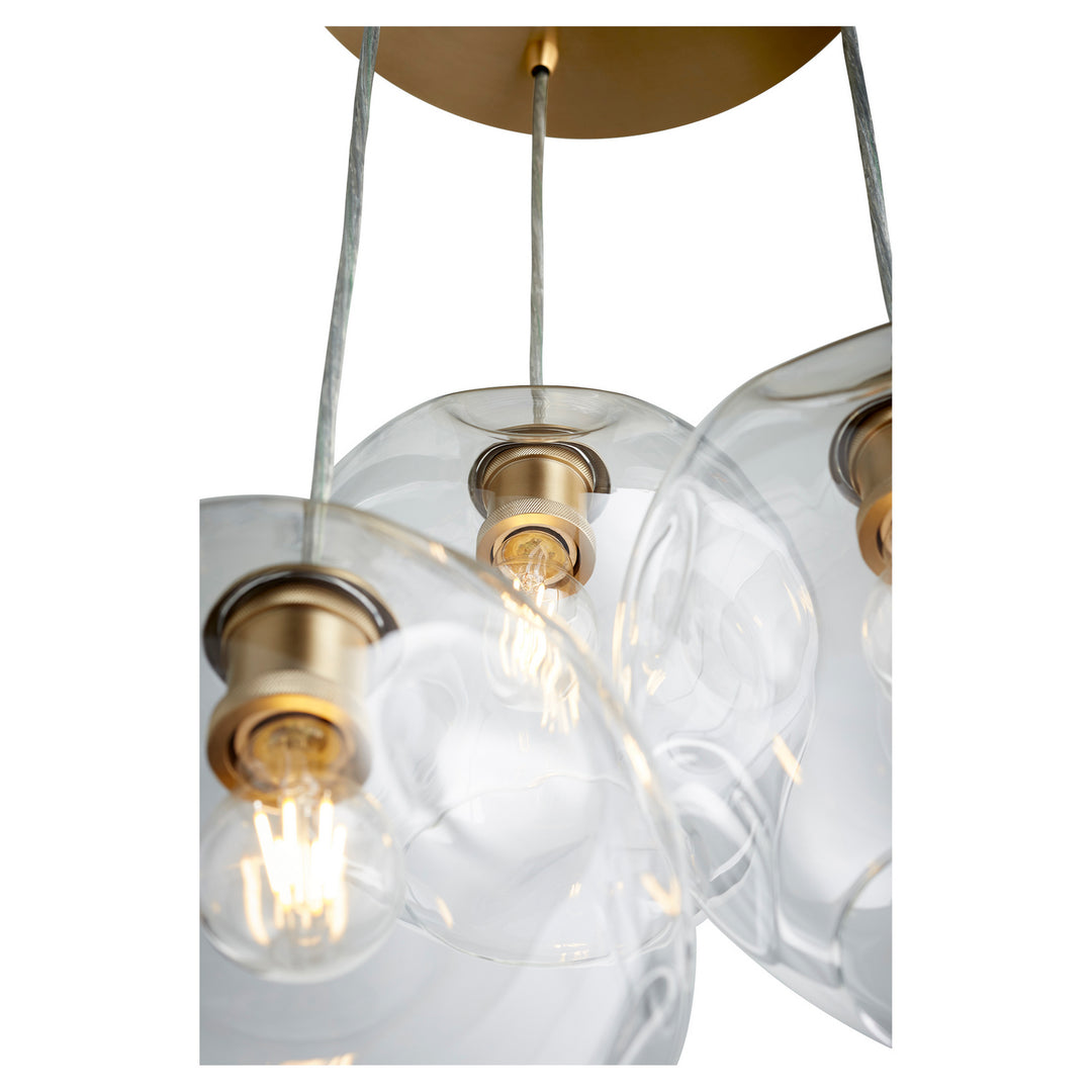 Quorum Three Light Pendant