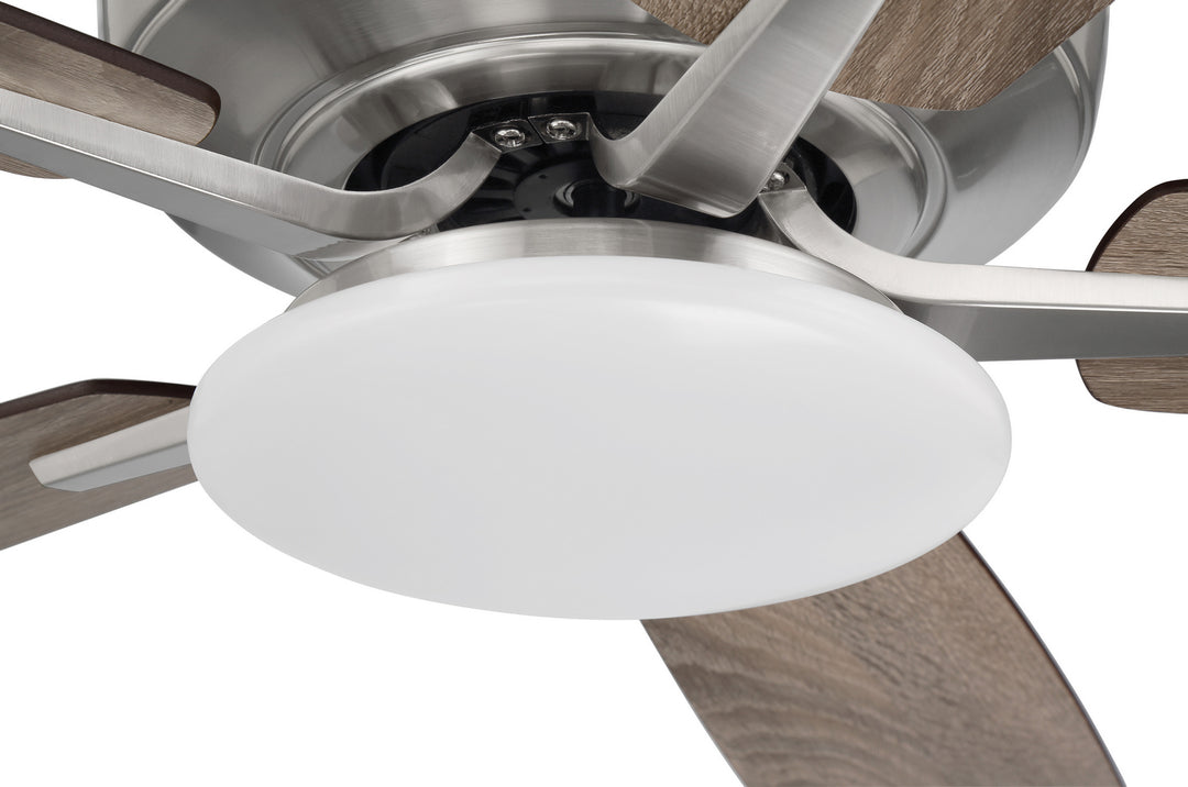 Craftmade Pro Plus 112 52" Ceiling Fan with Slim 18W LED Light and Wall Control