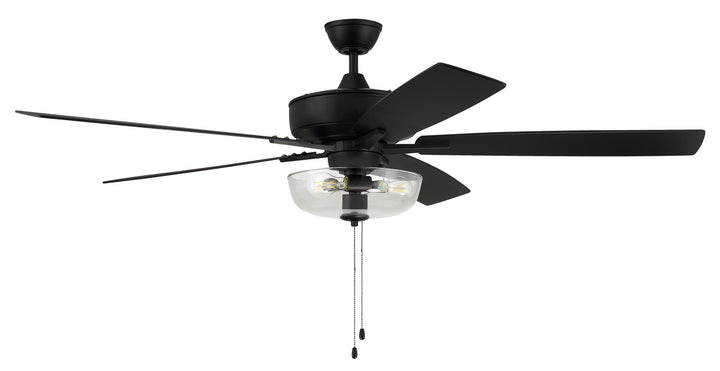 Super Pro 101 60" Ceiling Fan in Flat Black