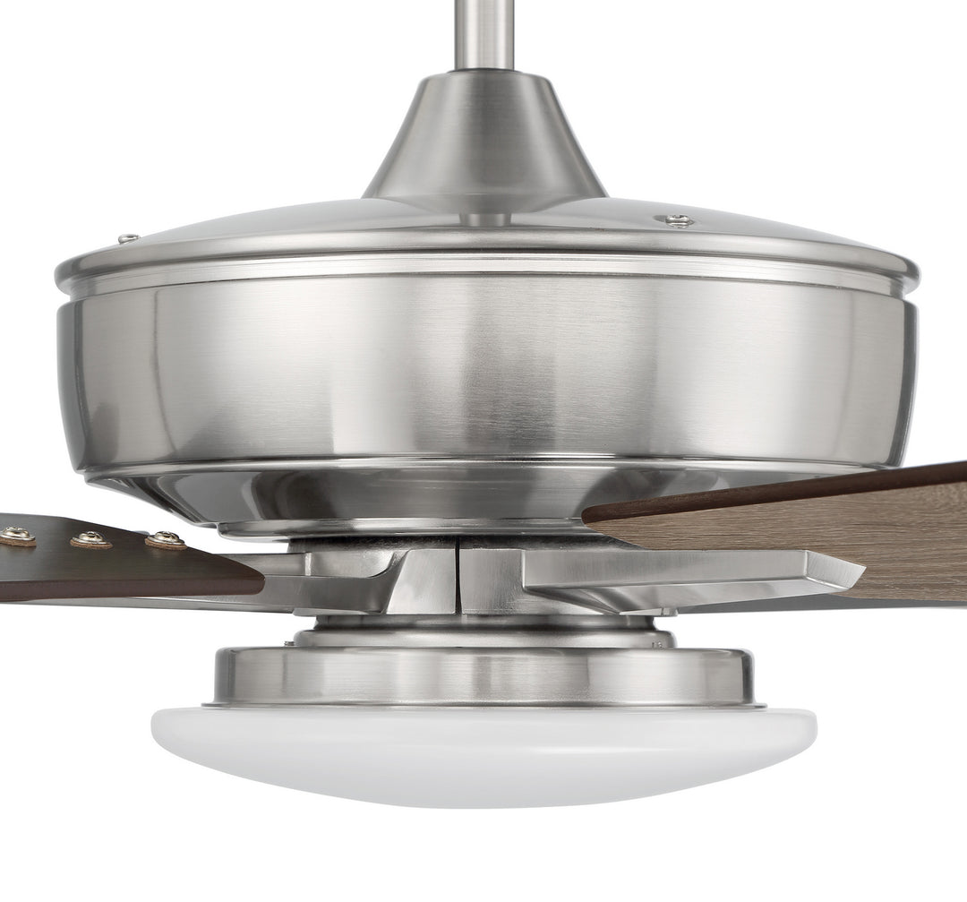 Super Pro 112 60" Ceiling Fan in Brushed Polished Nickel