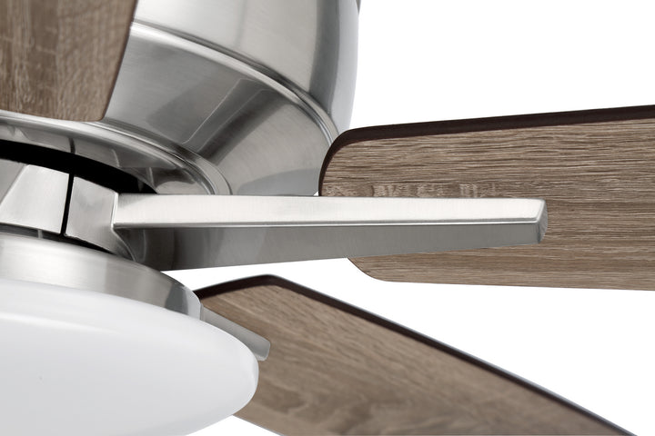 Super Pro 112 60" Ceiling Fan in Brushed Polished Nickel