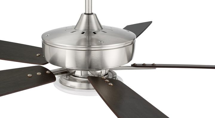 Super Pro 112 60" Ceiling Fan in Brushed Polished Nickel