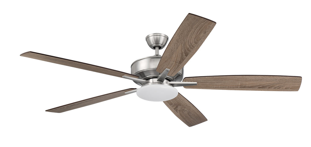 Super Pro 112 60" Ceiling Fan in Brushed Polished Nickel