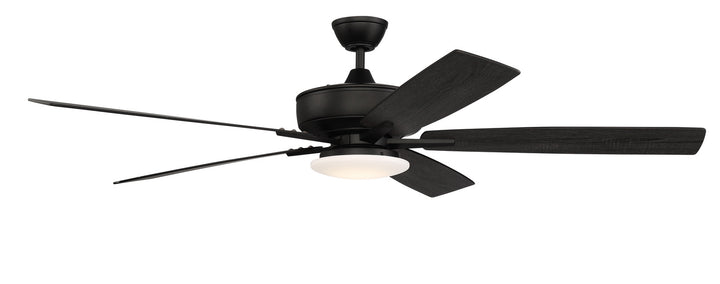 Super Pro 112 60" Ceiling Fan in Flat Black