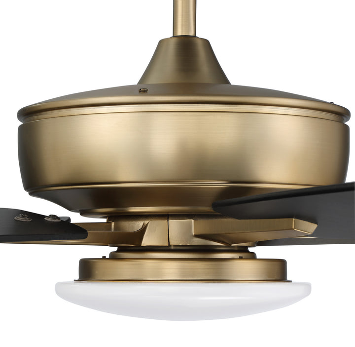 Super Pro 112 60" Ceiling Fan in Satin Brass