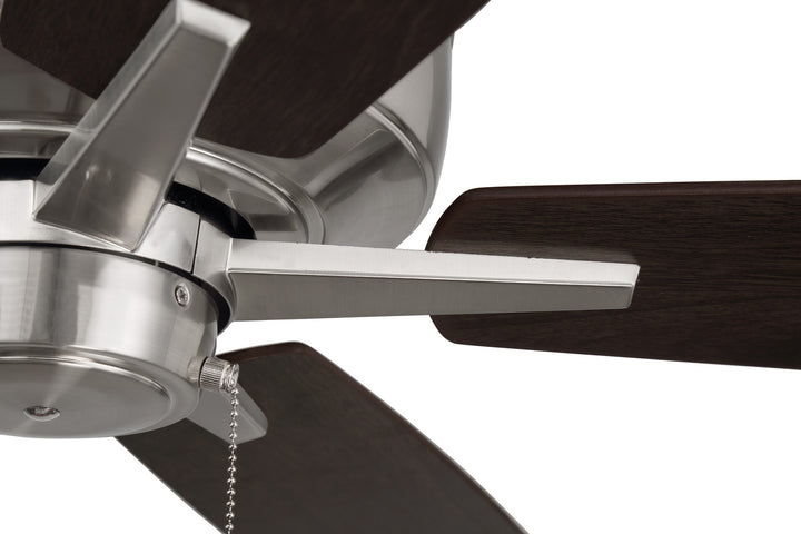 Craftmade Super Pro 60" Ceiling Fan in Brushed Polished Nickel