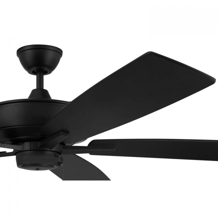 Super Pro 60" Ceiling Fan in Flat Black