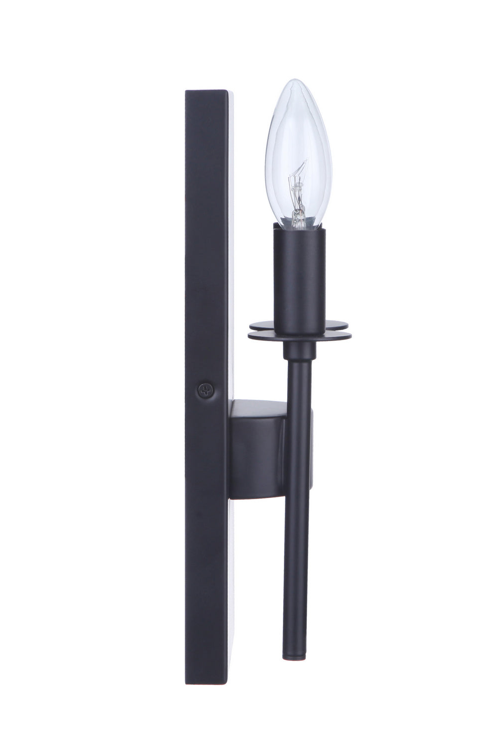 Larrson Two Light Wall Sconce in Flat Black