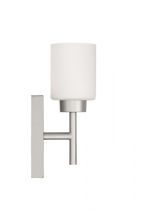 Cadence One Light Wall Sconce in Satin Nickel