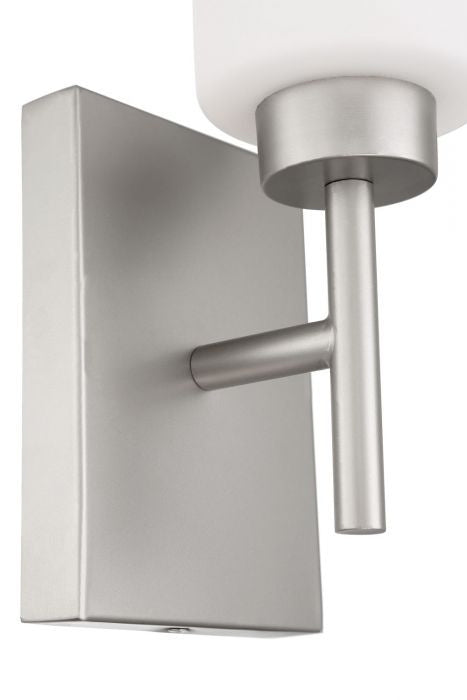 Cadence One Light Wall Sconce in Satin Nickel