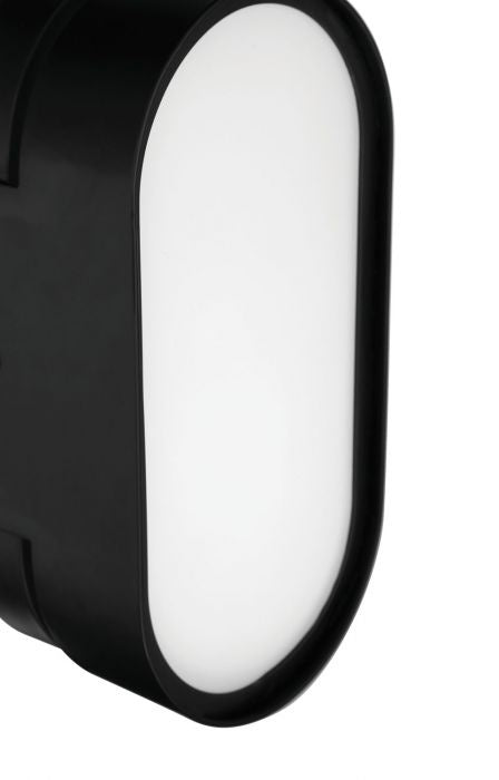 Melody LED Wall Sconce in Flat Black