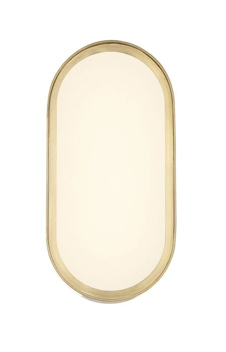 Melody LED Wall Sconce in Satin Brass