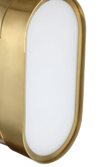 Melody LED Wall Sconce in Satin Brass