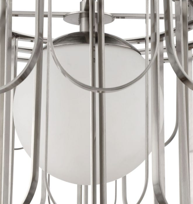 Melody One Light Pendant in Brushed Polished Nickel