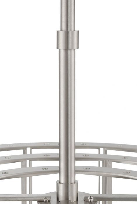 Melody One Light Pendant in Brushed Polished Nickel