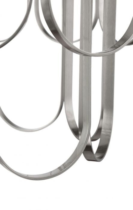 Melody One Light Pendant in Brushed Polished Nickel