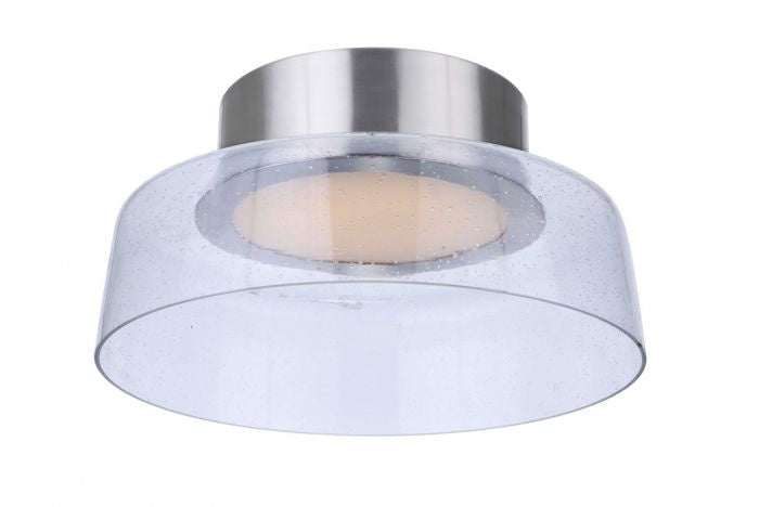 Centric LED Flushmount in Brushed Polished Nickel