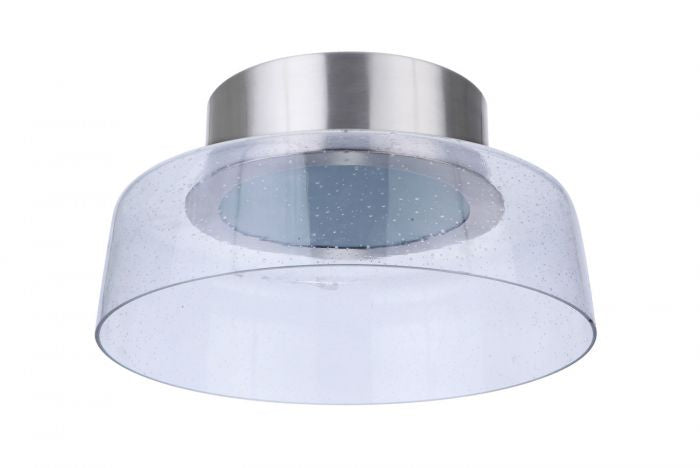 Centric LED Flushmount in Brushed Polished Nickel