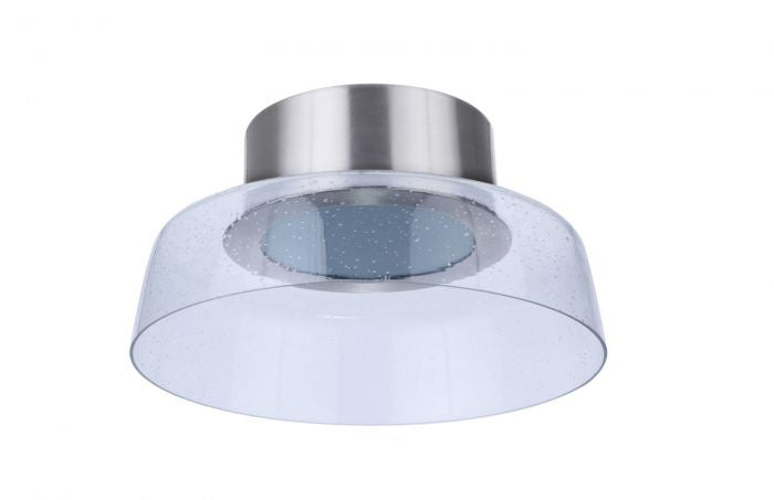 Centric LED Flushmount in Brushed Polished Nickel