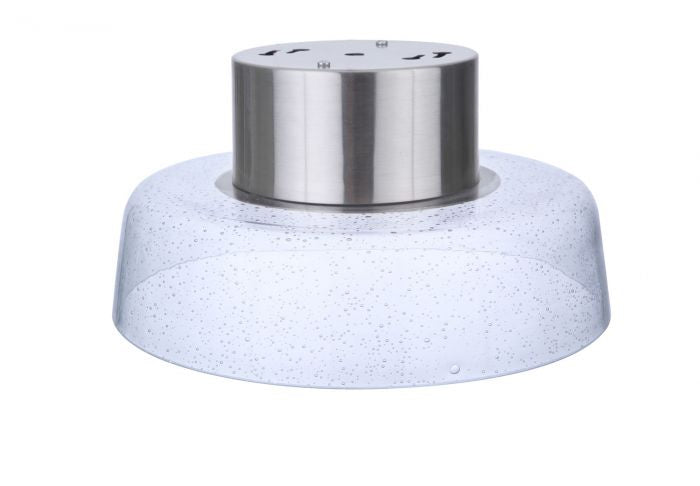 Centric LED Flushmount in Brushed Polished Nickel