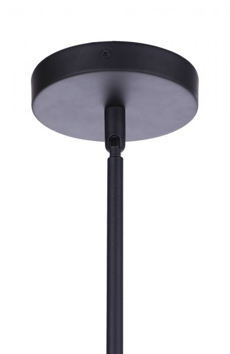 Sivo One Light Outdoor Pendant in Midnight