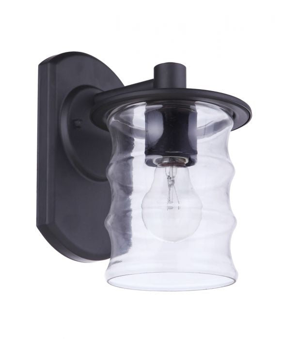 Canon One Light Outdoor Wall Mount in Midnight