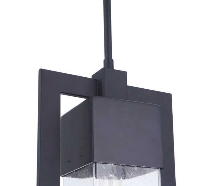 Perimeter One Light Outdoor Pendant in Midnight