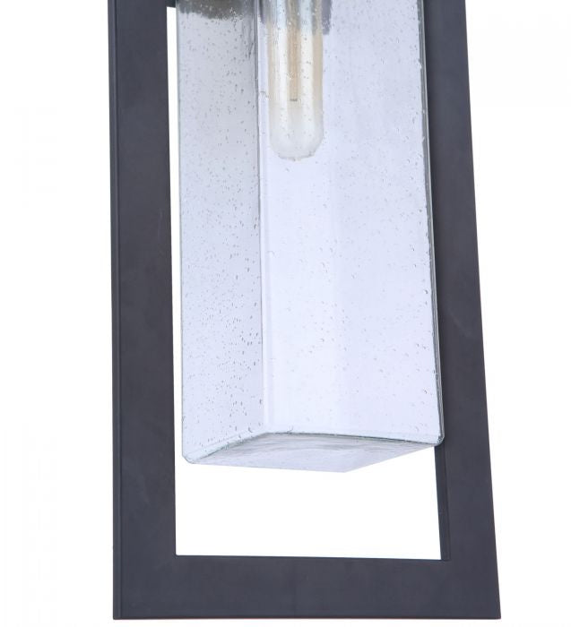 Perimeter One Light Outdoor Wall Mount in Midnight