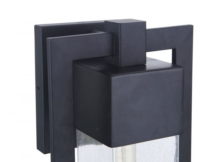 Perimeter One Light Outdoor Wall Mount in Midnight