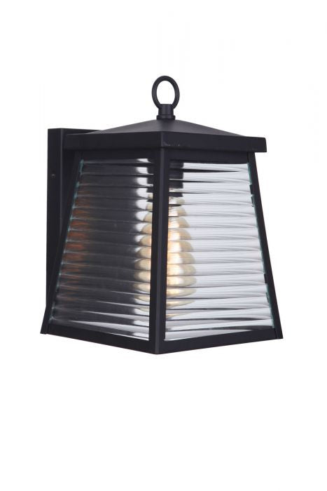 Armstrong One Light Outdoor Wall Mount in Midnight