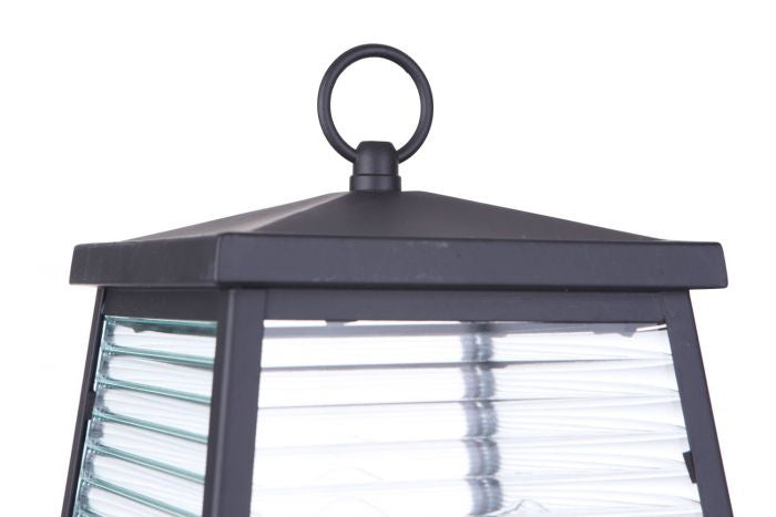 Armstrong Three Light Outdoor Post Mount in Midnight