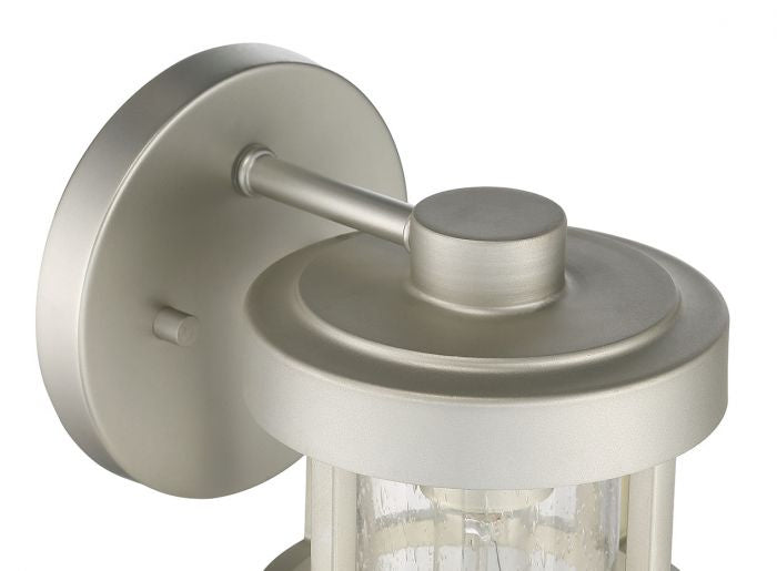 Encompass One Light Outdoor Wall Mount in Satin Aluminum