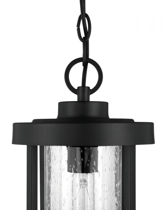 Encompass One Light Outdoor Pendant in Midnight