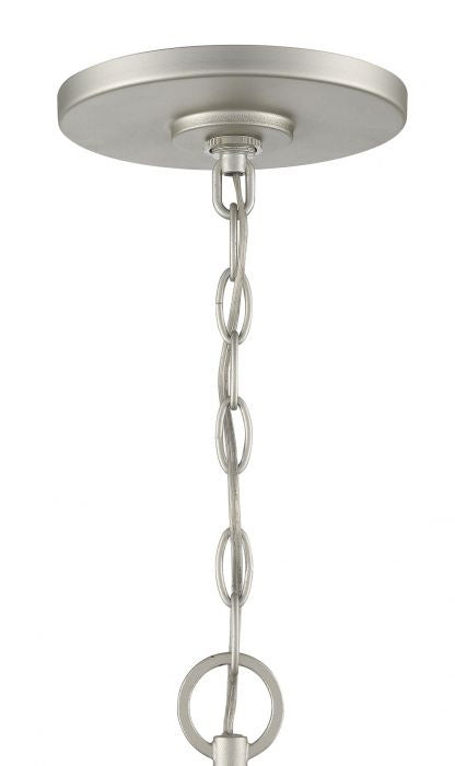 Encompass One Light Outdoor Pendant in Satin Aluminum