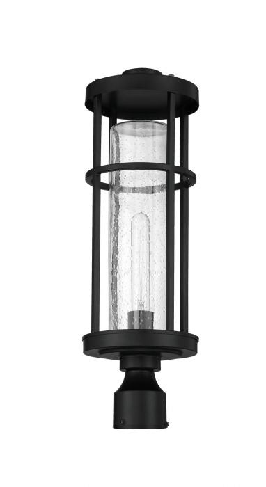 Encompass One Light Outdoor Post Mount in Midnight