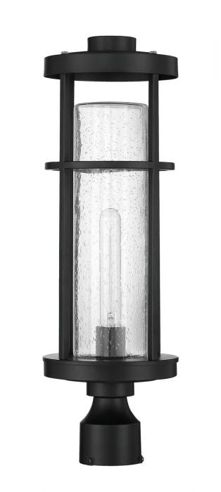 Encompass One Light Outdoor Post Mount in Midnight