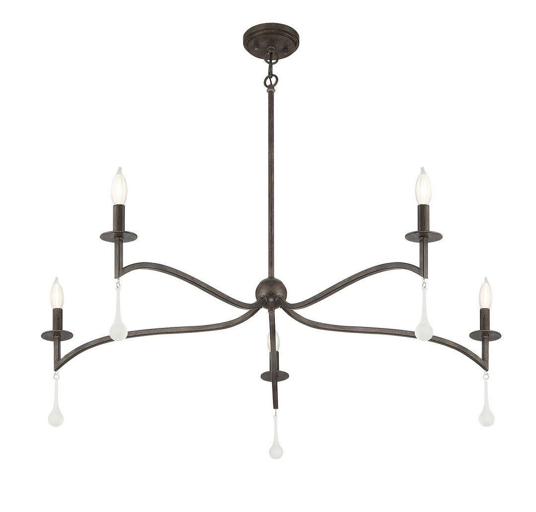 Savoy House Laramie Five Light Chandelier