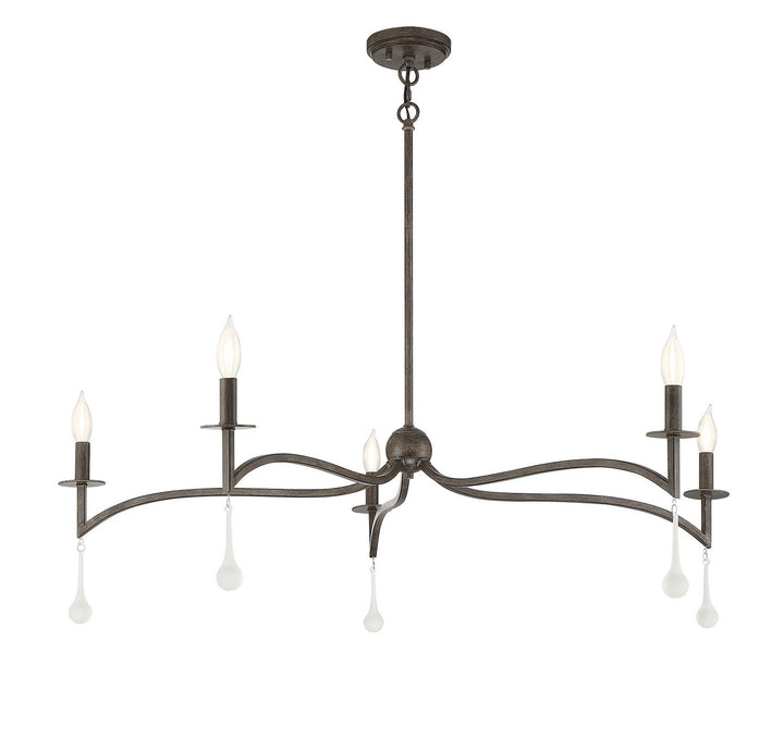 Savoy House Laramie Five Light Chandelier