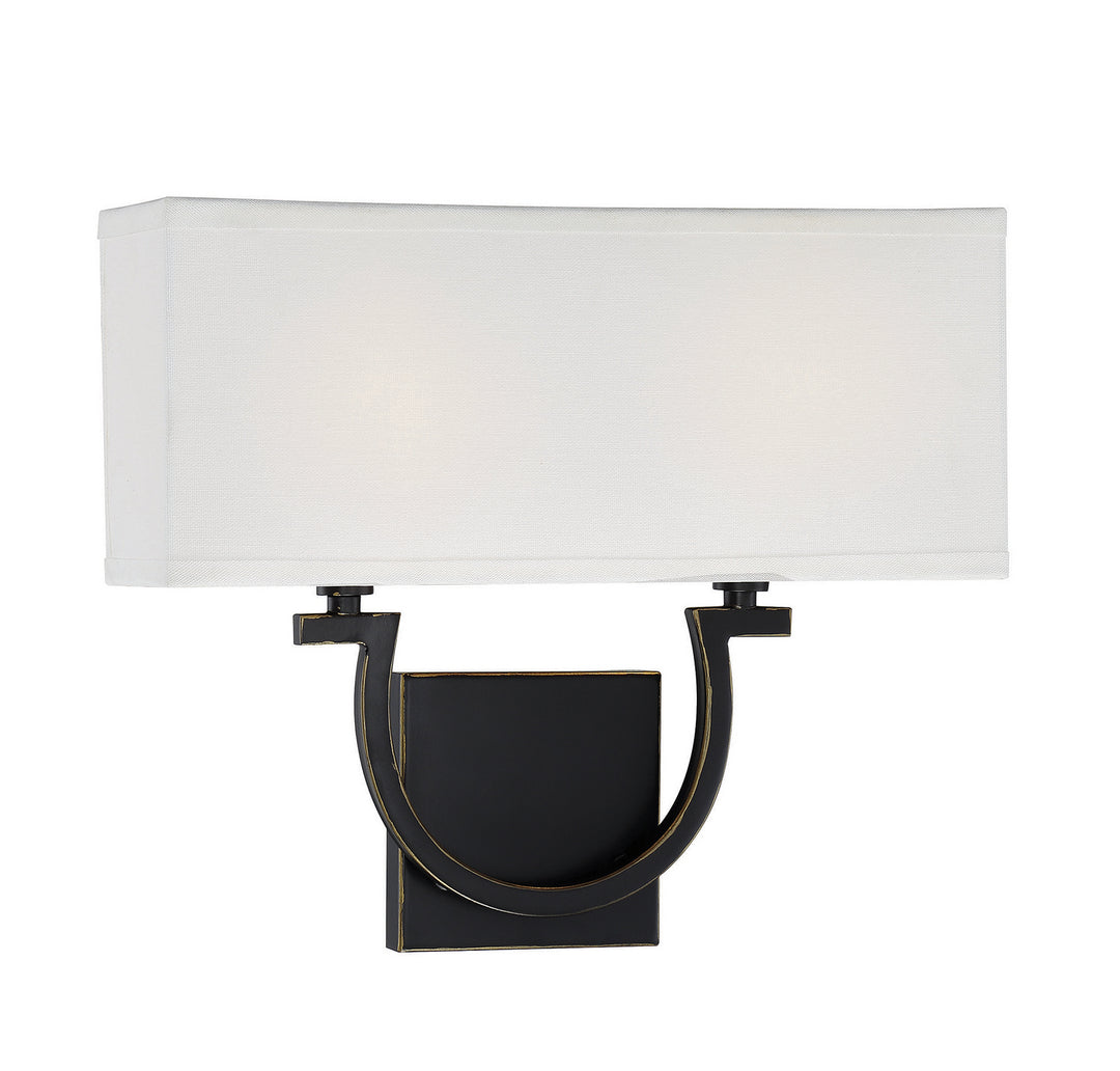 Savoy House Rhodes Two Light Wall Sconce