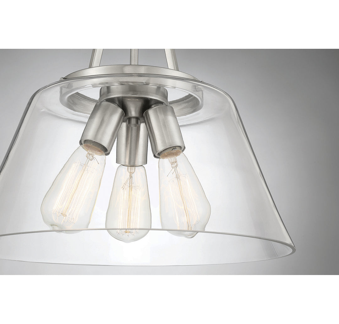 Savoy House Calhoun Three Light Pendant