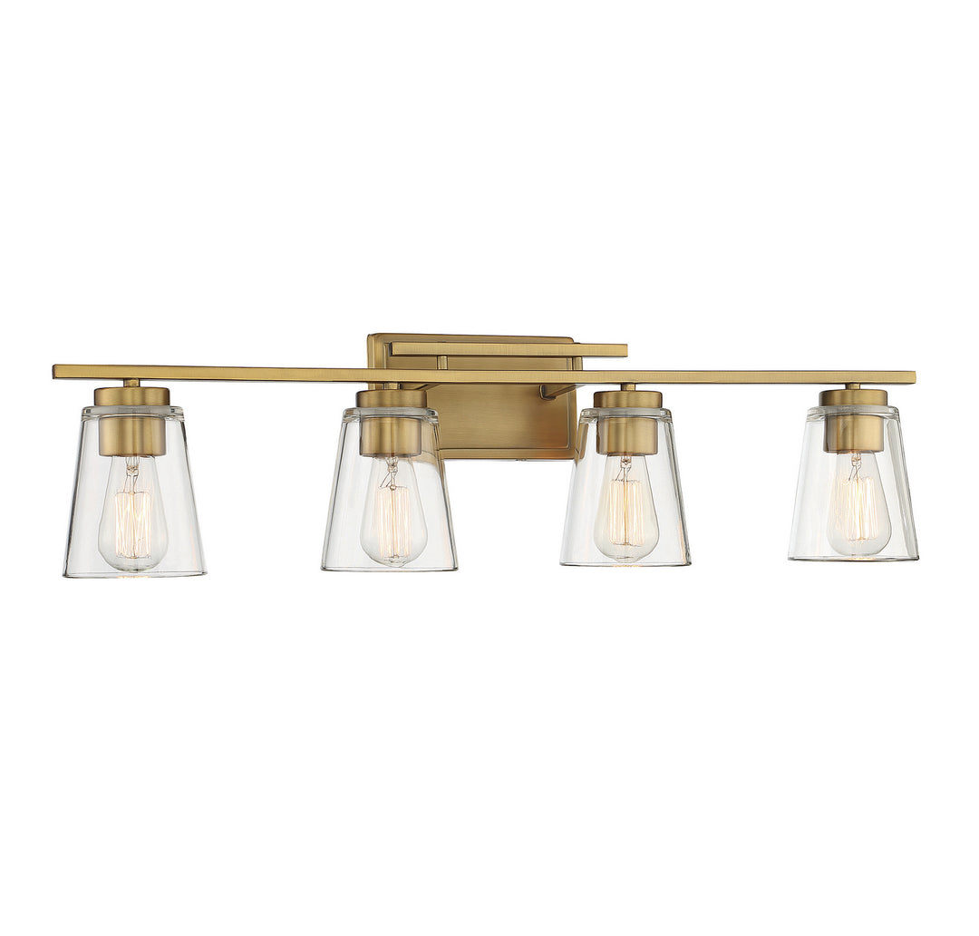 Savoy House Calhoun Four Light Bath Bar