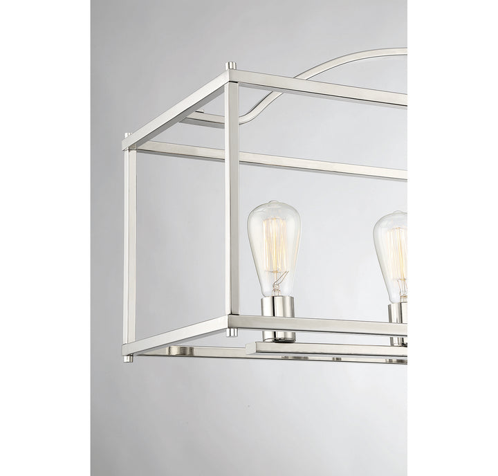 Savoy House Palladian Five Light Linear Chandelier