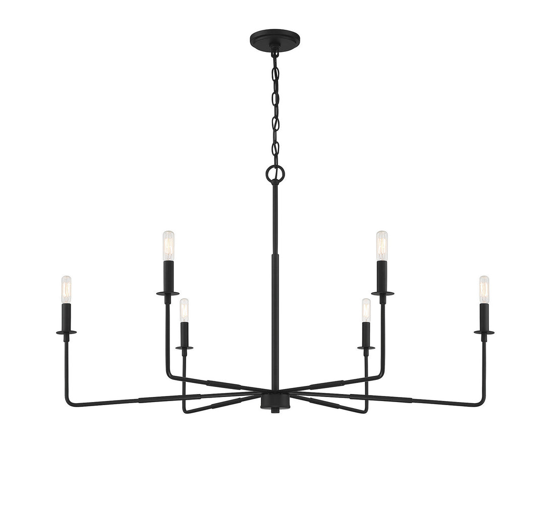 Savoy House Salerno Six Light Chandelier