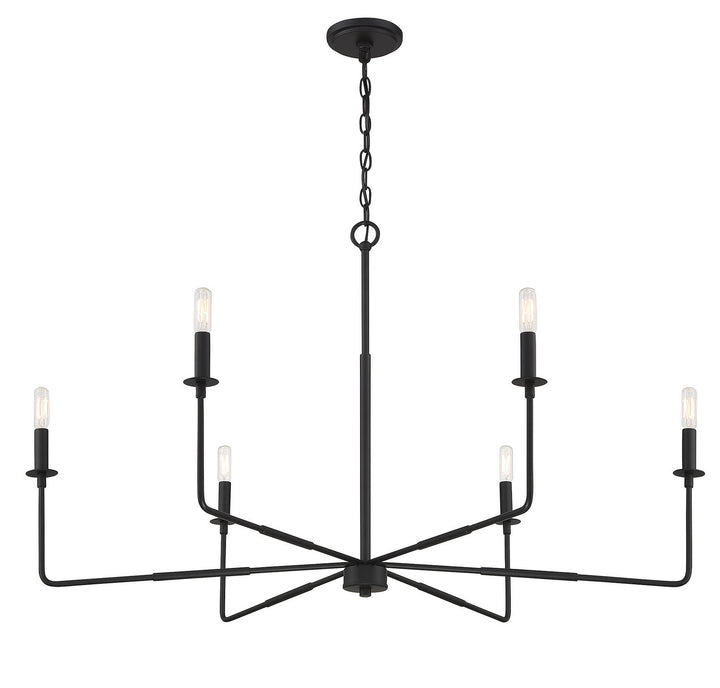 Savoy House Salerno Six Light Chandelier