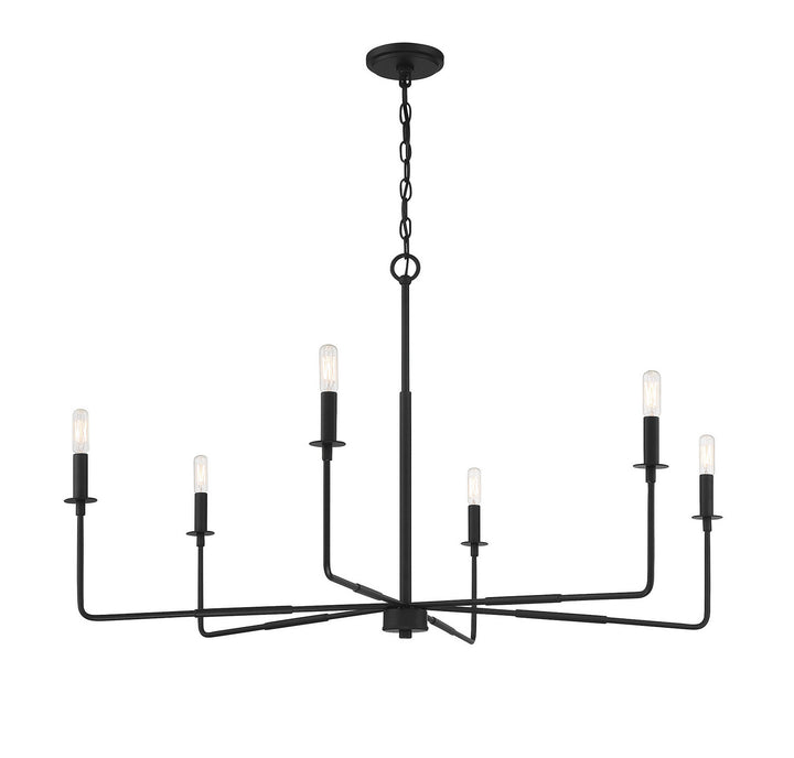 Savoy House Salerno Six Light Chandelier