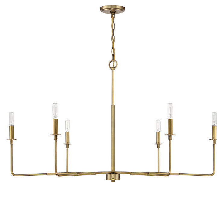 Savoy House Salerno Six Light Chandelier